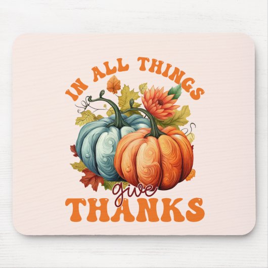 全ての事与えでは マウスパッド (正面)