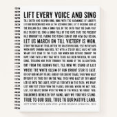 全ての声を上げ詩編を歌う ノートブック (正面)