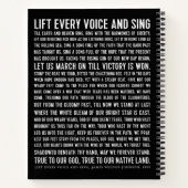 全ての声を上げ詩編を歌う ノートブック (裏面)