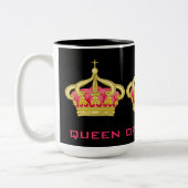 全ての女王！ ツートーンマグカップ (左)