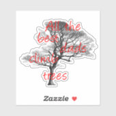 全ての最高のパパが木に登るアーボリスト シール (シート)