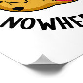 全ての服を着て、どこにもパンを粉々におもしろいする ポスター (角)