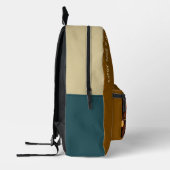 全ての本は新しい… プリントバックパック (左)