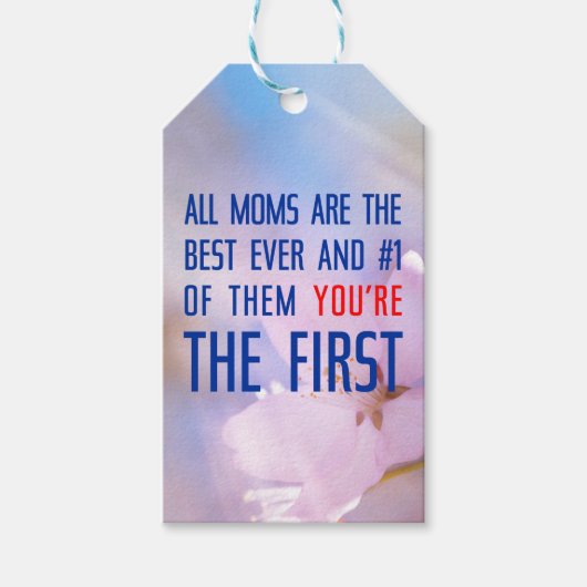 全ての母は最高の ギフトタグ (正面)