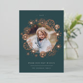 全ての混乱 |写真独身の 箔シーズンカード (立ち正面)