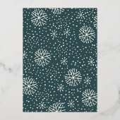 全ての混乱 |写真独身の 箔シーズンカード (裏面)