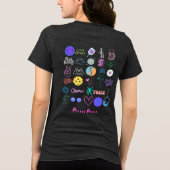 全ての漬物は黒 トライブレンドTシャツ (裏面)