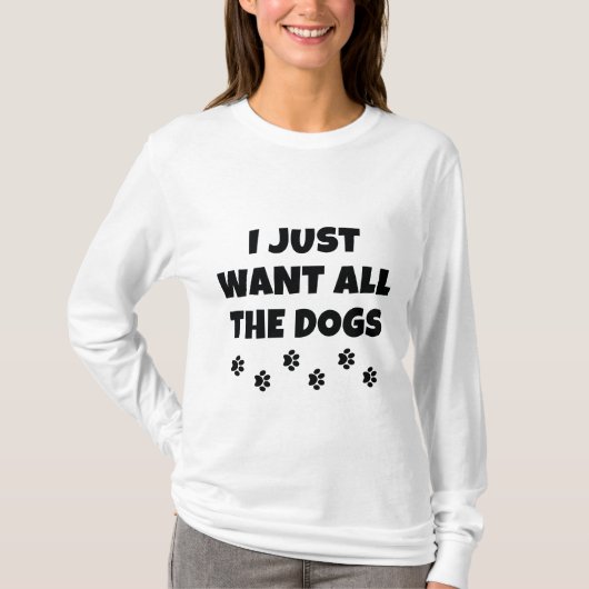全ての犬 Tシャツ (正面)