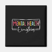 全ての自殺病に対する精神衛生A マグネット (正面)