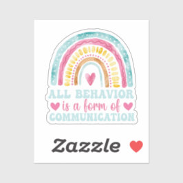 全ての行動は一種のコミュニケーションである シール