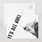 全ての雄牛 ポストカード (正面/裏面)