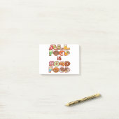 全ての食べ物は美味しい！直感的な食べ-体位置 ポストイット (デスク上)