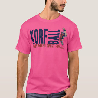 全てのKorfBallのための真に混合されたスポーツKorfBall Tシャツ