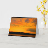 「全てはうまくいく」カード カード (黄色い花)