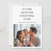 全てはうまくいっている 私たちは大丈夫 みんな大丈夫 コージー ファミリー シーズンカード (正面)