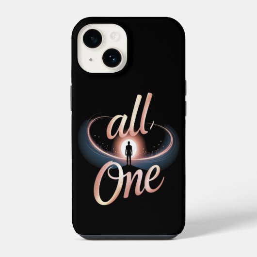 全ては一つ iPhoneケース (裏面)