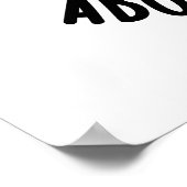 全ては塩基性の化学プリンだからね ポスター (角)