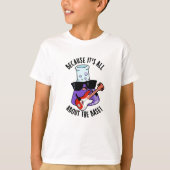 全ては塩基性の化学プリンだからね Tシャツ (正面)