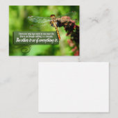 全ては奇蹟だ感動的引用文 ノートカード (正面/裏面)