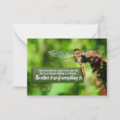 全ては奇蹟だ感動的引用文 ノートカード (正面)