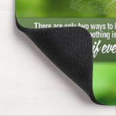 全ては奇蹟だ感動的引用文 マウスパッド (コーナー)