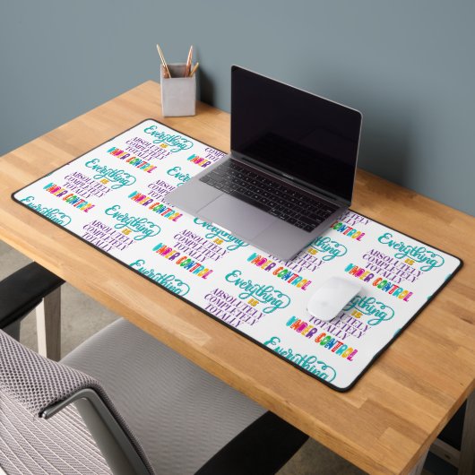 全ては完全にコントロールされている デスクマット (オフィス2)