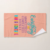 全ては完全にコントロールされている バスタオルセット (ハンドタオル)