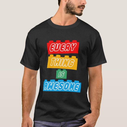 全ては永遠素晴らしの楽観主義のためだ Tシャツ (正面)