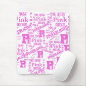 全てをピンクにする マウスパッド (マウス)