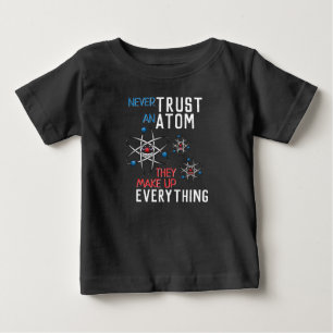 全てを決して信用しなおもしろいい ベビーTシャツ