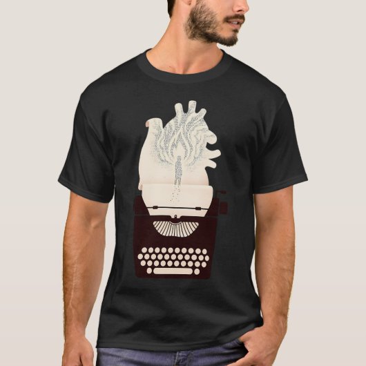 全てを注ぎ出せ Tシャツ (正面)