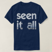 全てを見た Tシャツ (デザイン正面)