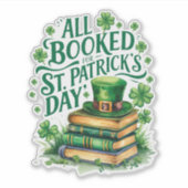 全てセントパトリックの日に予約 シール (正面)
