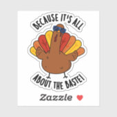 全てバステターキーおもしろいパンだ シール (シート)