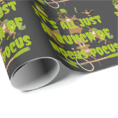 全てホカスポカスデザインの束だ不気味 ラッピングペーパー (ロールコーナー)