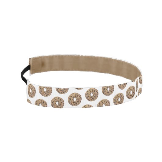 全てポピー胡麻種子ベーゲルブレックファーストフード アスレチックヘッドバンド (左)
