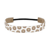 全てポピー胡麻種子ベーゲルブレックファーストフード アスレチックヘッドバンド (正面)