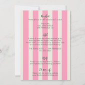 全て一つの手書きパステルお洒落のパステル結婚で 招待状 (裏面)