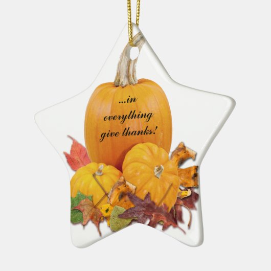 全て与えで! セラミックオーナメント (左)