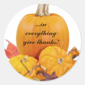 全て与えで! ラウンドシール (正面)