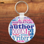 全て作家! キーホルダー (正面)