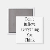 全て信じて考え マグネット (正面/裏面)