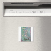 全て信じのこ考えと- Wise Hedgehog マグネット (インサイチュ (食洗機))