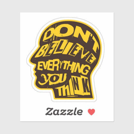 全て信じの技を考え動揺してで シール (シート)