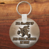 全て大人になって土遊の中だ キーホルダー (正面)