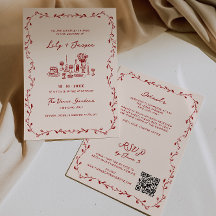 全て片手で描いたQRコード結婚