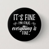 全て素晴らしが素晴らしある素晴らし 缶バッジ (正面)