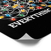 全て素晴らしクリスマス素晴らしリグ素晴らしだ ポスター (角)