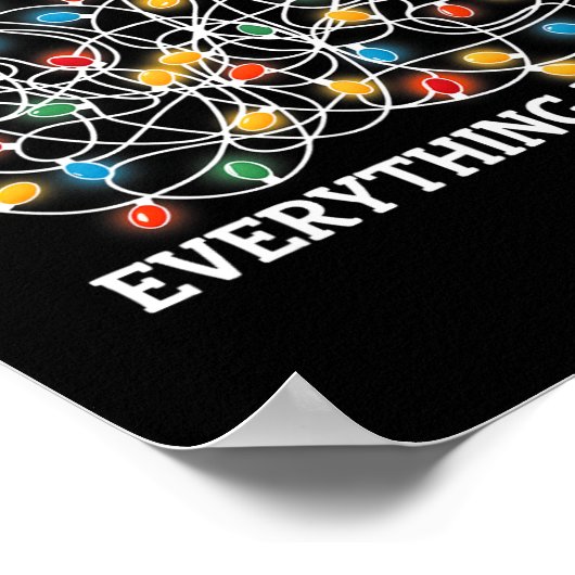 全て素晴らしクリスマス素晴らしリグ素晴らしだ ポスター (角)