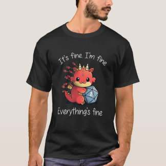 全て素晴らし- RPG おもしろい Dragon Tシャツ